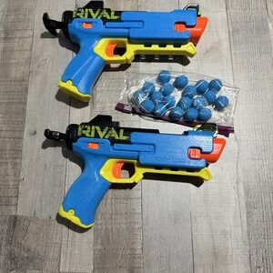 NERF Rival Fate XXII-100 Blaster, Most Accurate System 3X Rival Accu-Rounds USED